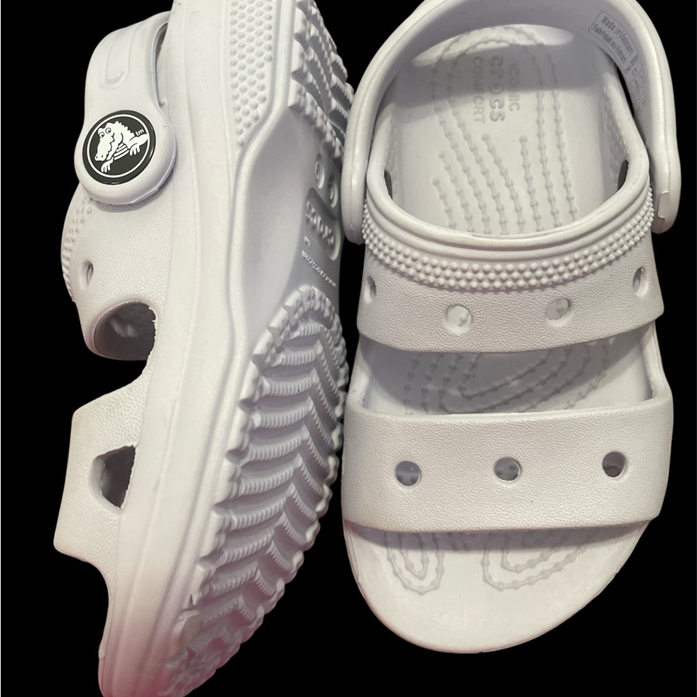 CROCS Kids White Sandals